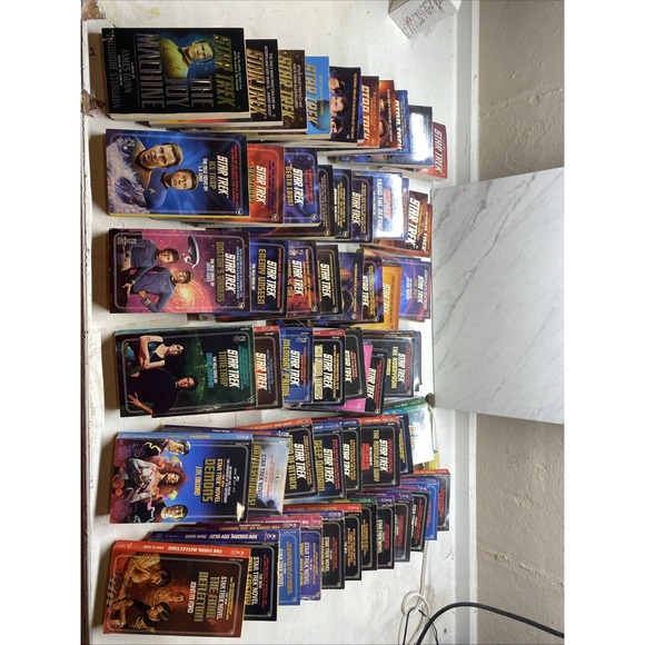 Other - Lot Of 185 Star Trek Books Assorted Generations Mix Of Paperback And‎ Hardcover